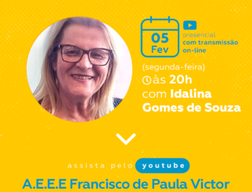 Palestra com Idalina Gomes de Souza – 05/02