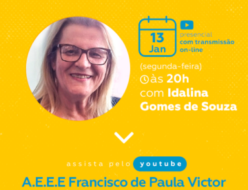 Palestra com Idalina Gomes de Souza – 13/01