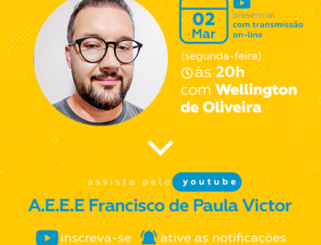 Palestra com Wellington de Oliveira – 02/03