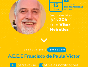 Palestra com Vitor Meirelles – 15/06