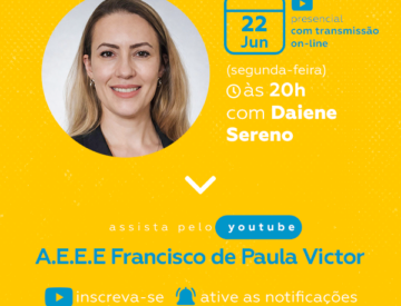 Palestra com Daiene Sereno – 22/06