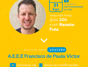Palestra com Renato Fula – 31/08